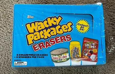 2011 Topps Wacky Packages Series 2 Collectible Erasers Box Of 16 (Blue Box) New • $99.99