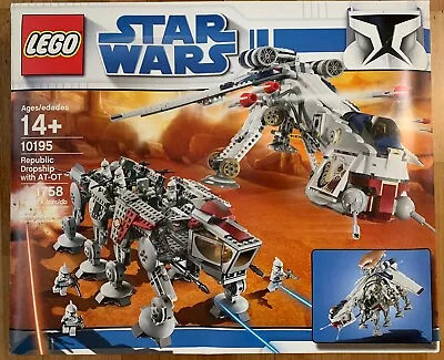 LEGO Star Wars  10195 REPUBLIC  DROPSHIP  WITH  AT-OT. • $2399