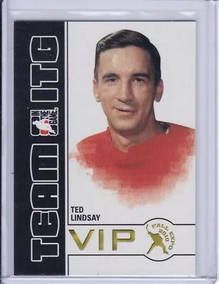 Ted Lindsay 2010 ITG Team VIP Fall Expo Hockey Card ITG-38 • $4.73