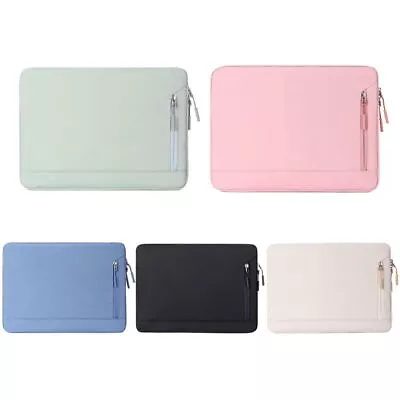 $24.05 • Buy Laptop Sleeve Case For HP Dell Lenovo Xiaomi 13.3 14 15.6 PU Leather Bag Pouch