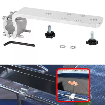 For Kuuma 58182 Stow N' Go Grill Rail Mount 7/8  To 1-1/4  Marine BBQ Boat RV • $42.90