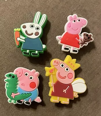 Jibbitz Peppa Pig Crocs - Set Of 4 • £9.45