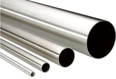 Exhaust Tubing Pipe 304 Satin Stainless Steel High Quality Repair Sections • £5.46