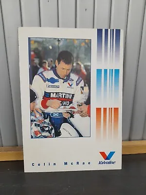 Colin McRae Rally Postcard Ford Focus WRC • £7