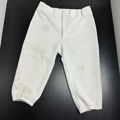 Youth Mizuno Performance Baseball Active White XXXL Pants 0526 • $8