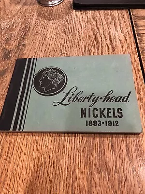 Vintage Meghrig Coin Folder # G-3 For Liberty Head Nickels From 1883-1913 • $14.95