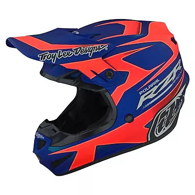 Polaris Troy Lee Designs SE4 Helmet Vented Durable Lightweight MIPS System Blue • $304.95