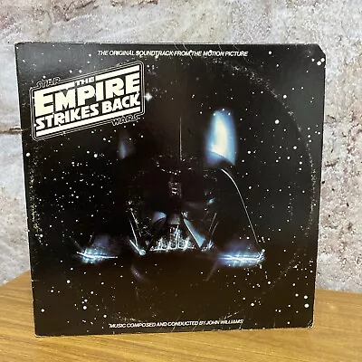 Star Wars The Empire Strikes Back Soundtrack 2LP/RSO RS-2-4201 Book Record D • $37.99