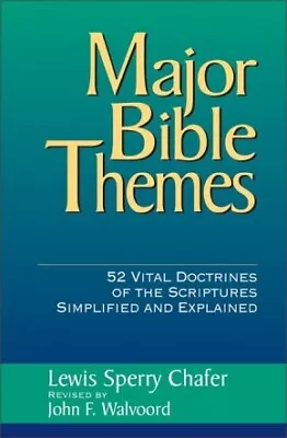 Major Bible Themes: 52 Vital Doctrines Of The Scripture Simplified And E .. NEW • $13.65