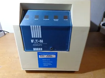 $99 • Buy Eaton FerrUPS Fe700va UPS Power Backup FB000AA0A0A0A0A NEED BATTERY 