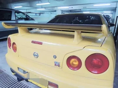 Fit For Nissan Skyline GTR GTT R34 R33 GTS R32 G35 Rear Wing Trunk Spoiler • $299