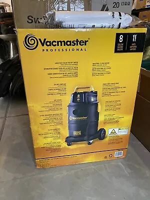 $165 • Buy Vacmaster VK811PH 8 Gal Wet/Dry Corded Vacuum Cleaner Plus Extra Bag