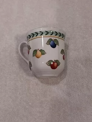 Villeroy & Boch Luxembourg  FRENCH GARDEN FLEURENCE Coffee Mug Cup Germany Set 4 • $59.99