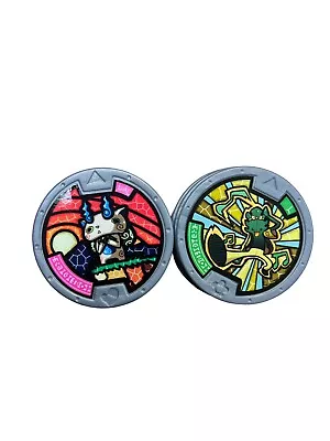 Yo-Kai Watch Steppa And Mr. Koma Heartful Yokai Series One 1 Medal 2 Pcs Set • $5.99