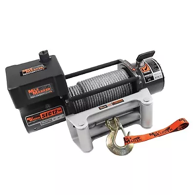 Mile Marker SEC12 Electric Winch With Cable 76-50251BW • $721.23