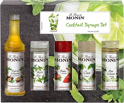 Monin Syrup Cocktail Gift Set - Monin Cocktail Gift Set • £9.83