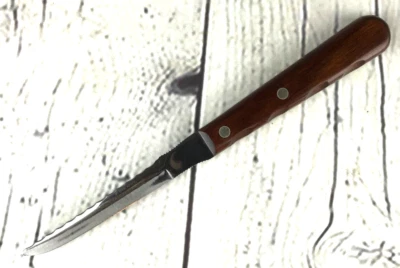 $24.99 • Buy Case XX Stainless Kitchen Knife P Bar Serrated Straight Wood Handle Scarce