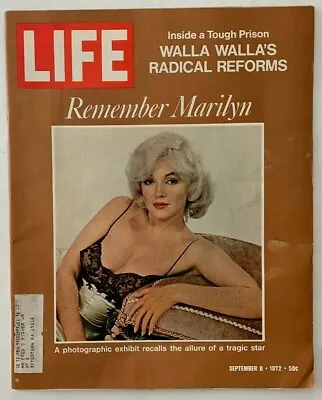 Vintage September 8 1972 LIFE Magazine - MARILYN MONROE • $9.95