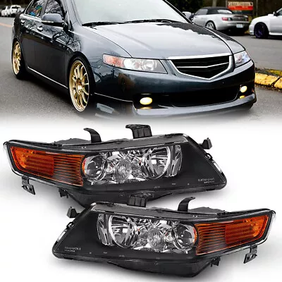 FOR 2004-2008 Acura TSX Factory Projector Headlights Lamps Left+Right Pair EOA • $134.89