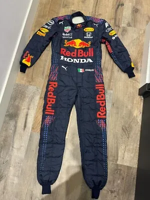 Checo Pérez Race Used Suit 2021 F1 Puma QR FIA Hologram • $19000