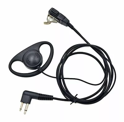 D Earphone Earpiece Headset Mic For Motorola Radio Security 2 Pin Walkie Talkie • $9.17