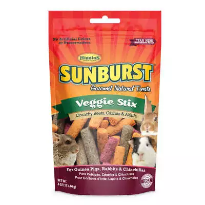 Higgins Sunburst Gourmet Natural Treats Veggie Sticks 4 Oz • $6.99