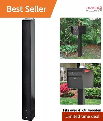 Durable Powder-Coated Steel Post For Locking Mailbox Installation 43 Inches • $105.97