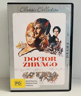 Doctor Zhivago | Classic Collection (Region 4 Drama DVD 1965) David Lean • $6.26