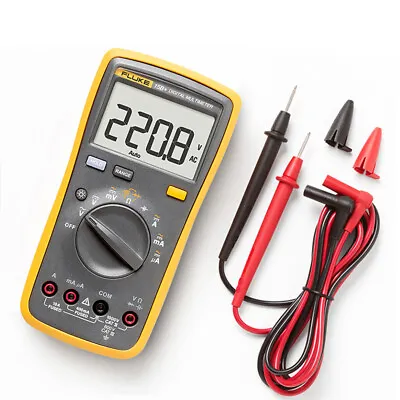 £104.99 • Buy Fluke 15B+ Auto Range Digital Multimeter Voltage Probe Meter With TL75 Test Lead