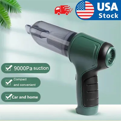 $15.99 • Buy 3in1 Handheld Cordless Car Home Vacuum Cleaner 9000Pa Mini Air Blower Duster