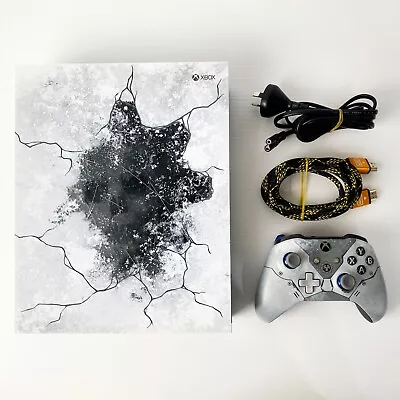 $448.88 • Buy Microsoft Gears 5 Limited Edition 1TB Xbox One X Console + Controller - Tested