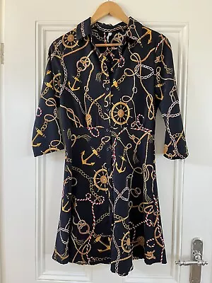 $10 • Buy Mango Size S Print Mini Dress