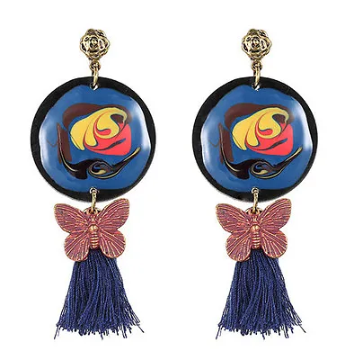MARNI H&M   Butterfly & Tassel  Earring Set • $12.99