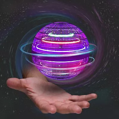 Flying Ball Toys Mini Drone Flying Ball 360 Rotating Magic Controller USB • $11.98