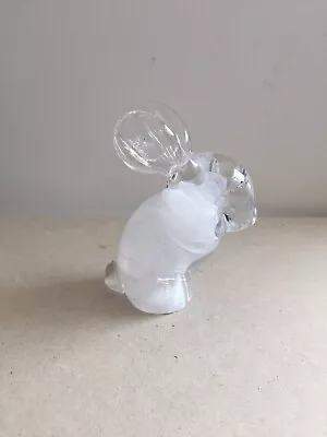 Langham Glass Rabbit PaperweightRabbitBunny FigureOrnament • £15