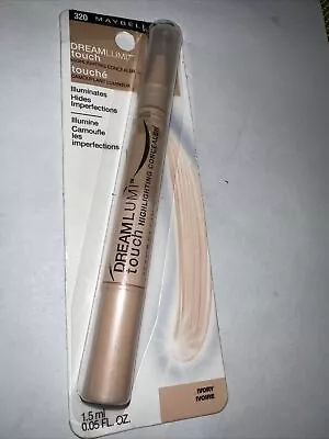 1 Tube Maybelline Dream Lumi Touch Highlighting Concealer 320 IVORY Sealed • $11.80