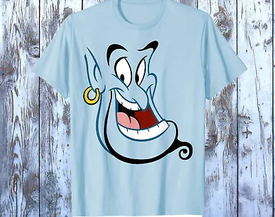 Disney Aladdin Genie Face Costume T-Shirt Unisex Shirt Kid Tee 355002 • $19.99