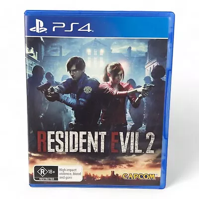 Resident Evil 2 RE2 - Sony PlayStation 4 PS4 Game Complete TRACKED • $34.99