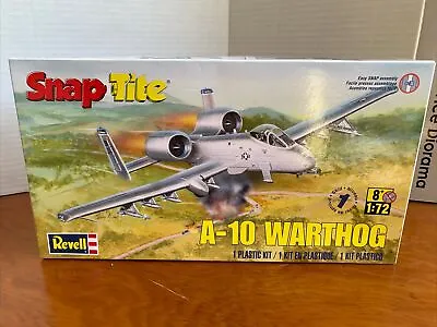 Revell Snap-Tite 1:72 A-10 Warthog Fighter Jet Airplane Model Kit New Open Box • $25