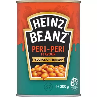 Heinz Baked Beans Peri Peri Flavour Can 300g • $13