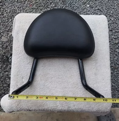 Harley V Rod Vrsc VRSCAW VRSCDX Black Sissy Bar & Backrest Pad OEM Part Nice Cnd • $125.15