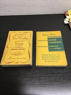 Duncan Hines Adventures In Good Cooking And The Art Of Carving In The Home (2) • $34.99