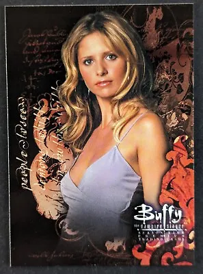 Buffy Vampire Slayer 2001 Inkworks Promo Card #B5-1 (NM) • $2.95