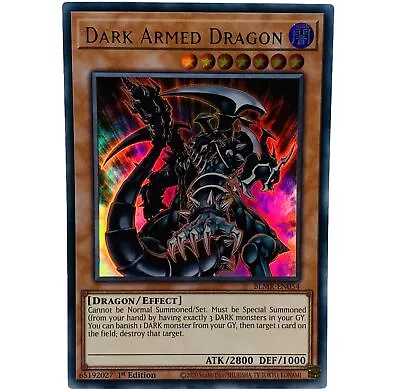 YUGIOH Dark Armed Dragon BLMR-EN054 Ultra Rare Card 1st Edition NM-MINT • £1.49