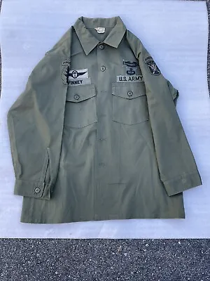 US Army Cotton OG 107 1970’s Airborne Special Forces Uniform • $149.99
