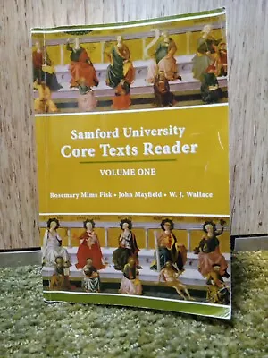 Samford University Core Text Reader Volume One XanEdu 2003 - Good • $23.69
