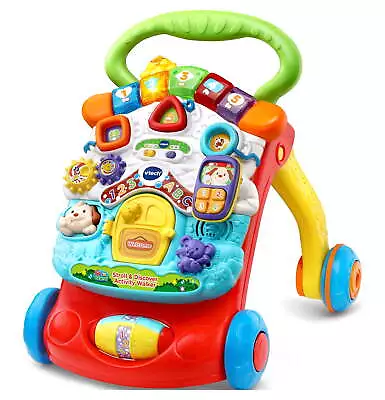 VTech Stroll & Discover Activity Walker 2 -in-1 Unisex Baby & Toddler Toy • $41.96