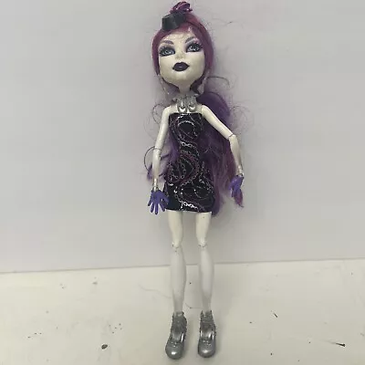 Monster High Doll Ghouls Night Out Spectra Vondergeist Purple Hat Dress • $21.95