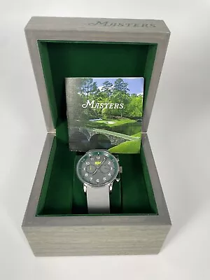 2024 Masters Golf Limited Edition Watch Gray Silicone New From Augusta National • $499.99