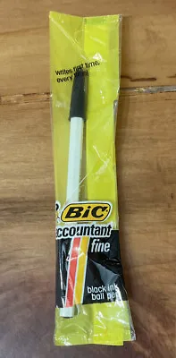 Vintage New Old Stock Vintage Bic 80s 1980 Accountant Fine Ball Pen Movie Prop • $13.99